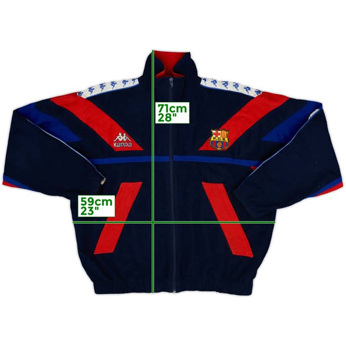 1995-97 Barcelona Kappa Track Jacket - 7/10 - (L)