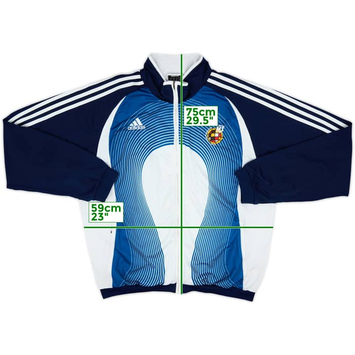 2006-08 Spain adidas Track Jacket - 8/10 - (XL)
