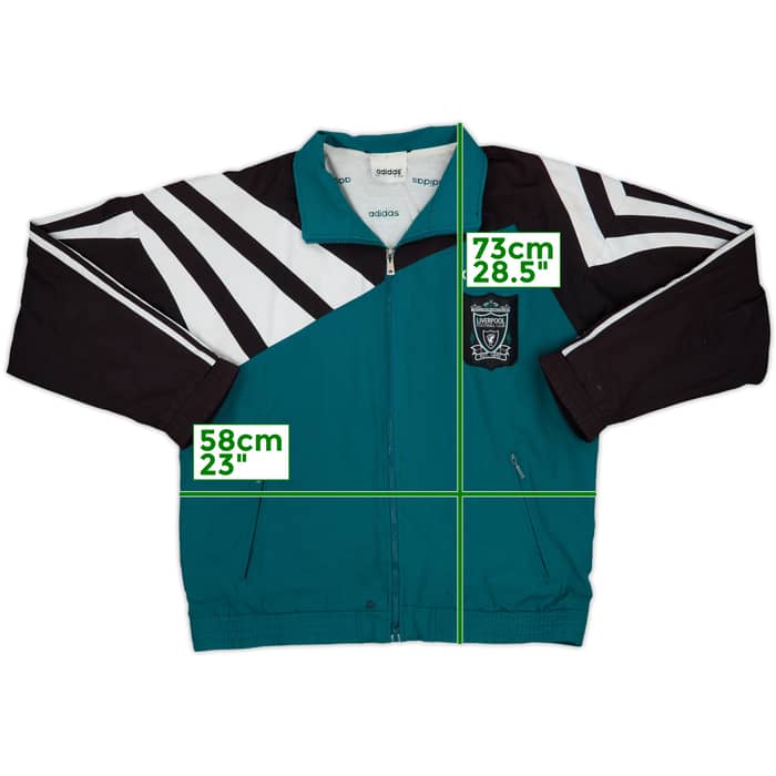 1995-96 Liverpool adidas Track Jacket - 6/10 - (M)