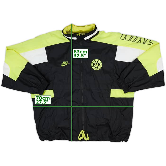 1996-97 Borussia Dortmund Nike Rain Jacket - 8/10 - (L)