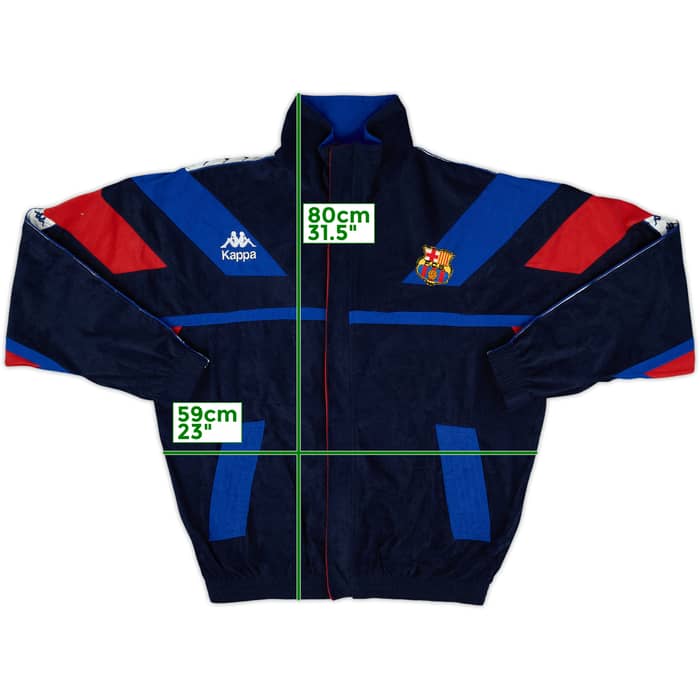 1993-95 Barcelona Kappa Track Jacket - 8/10 - (XL)