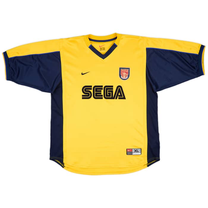 1999-01 Arsenal Away Shirt Henry #14 - 8/10 - (XL)
