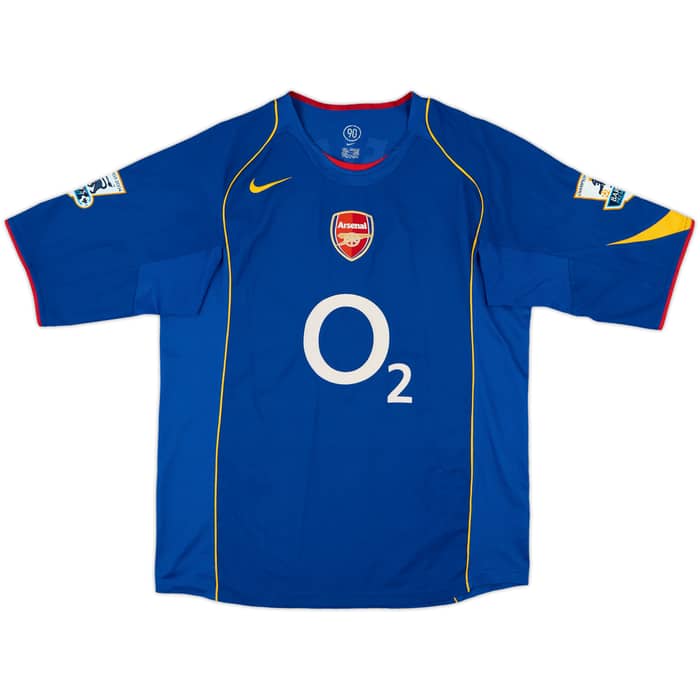 2004-06 Arsenal Away Shirt Vieira #4 - 9/10 - (L)