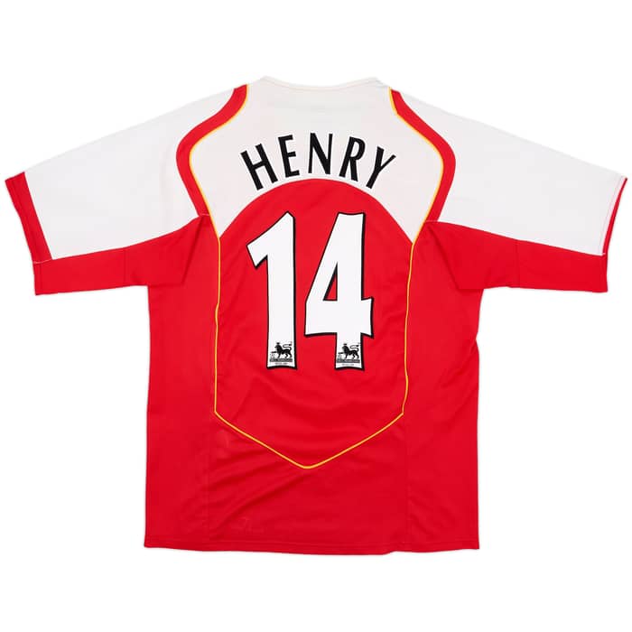 2004-05 Arsenal Home Shirt Henry #14 - 8/10 - (L)