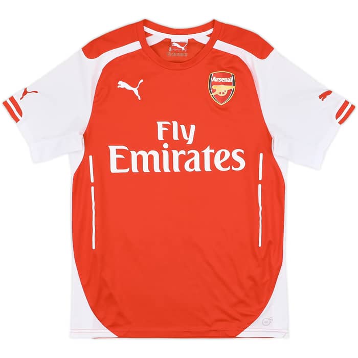 2014-15 Arsenal Home Shirt S.Cazorla #19 - 9/10 - (S)