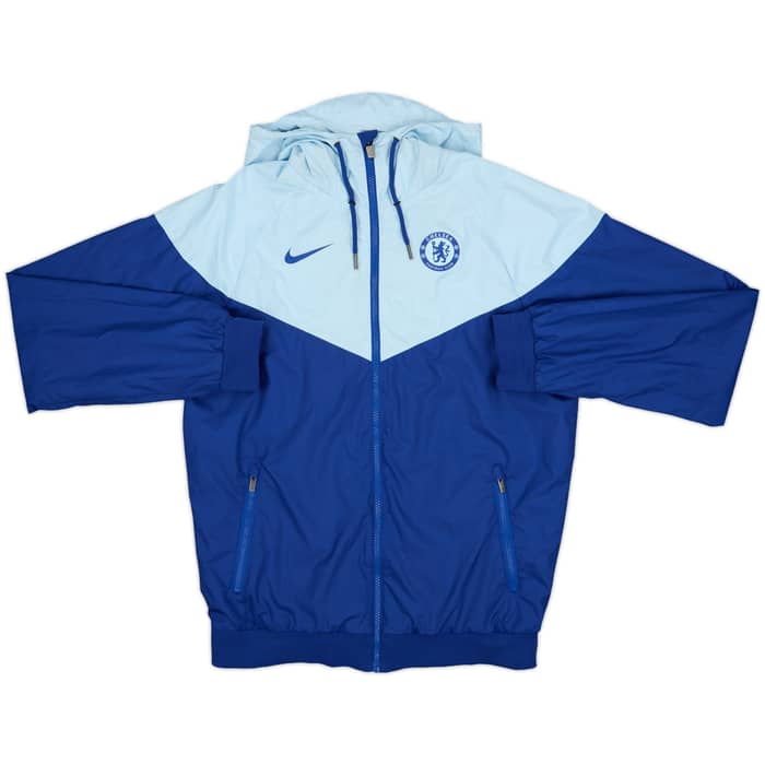2020-21 Chelsea Nike Hooded Track Jacket - 8/10 - (S)