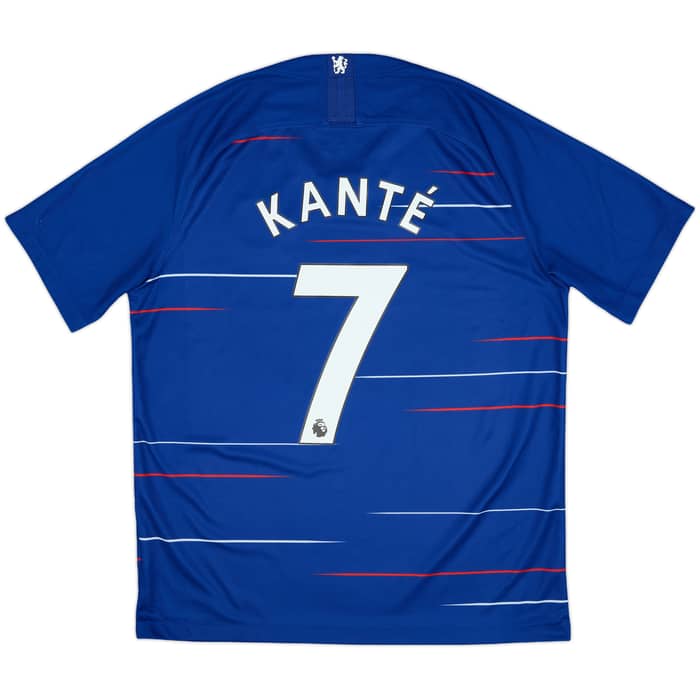 2018-19 Chelsea Home Shirt Kante #7 - 7/10 - (L)
