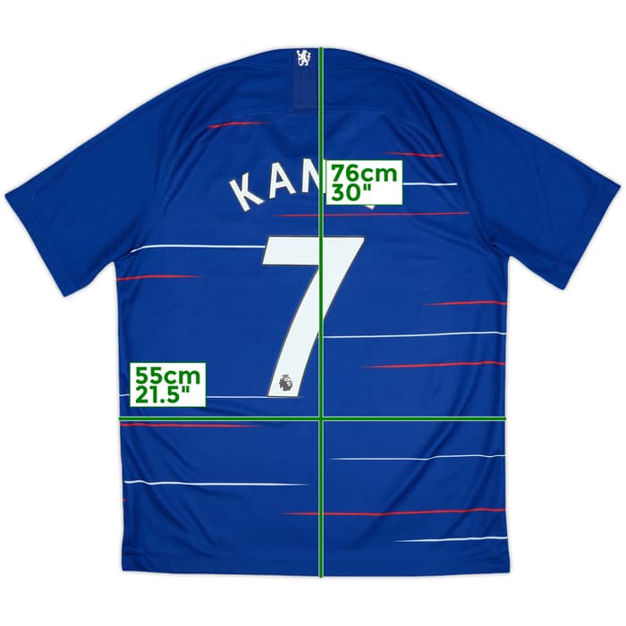 2018-19 Chelsea Home Shirt Kante #7 - 7/10 - (L)