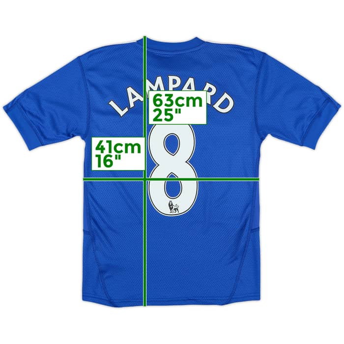 2009-10 Chelsea Home Shirt Lampard #8 - 8/10 - (L.Boys)