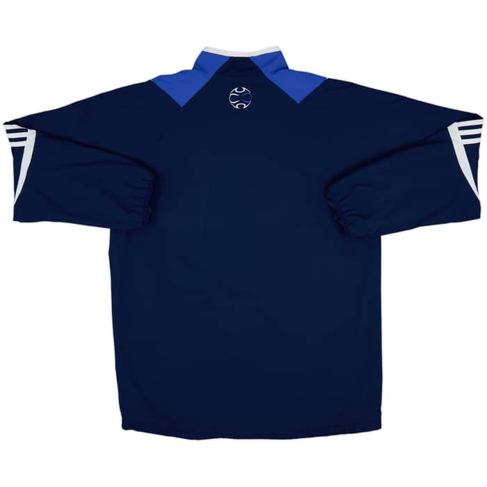 2007-08 Chelsea adidas 1/4 Zip Track Jacket - 8/10 - (M)