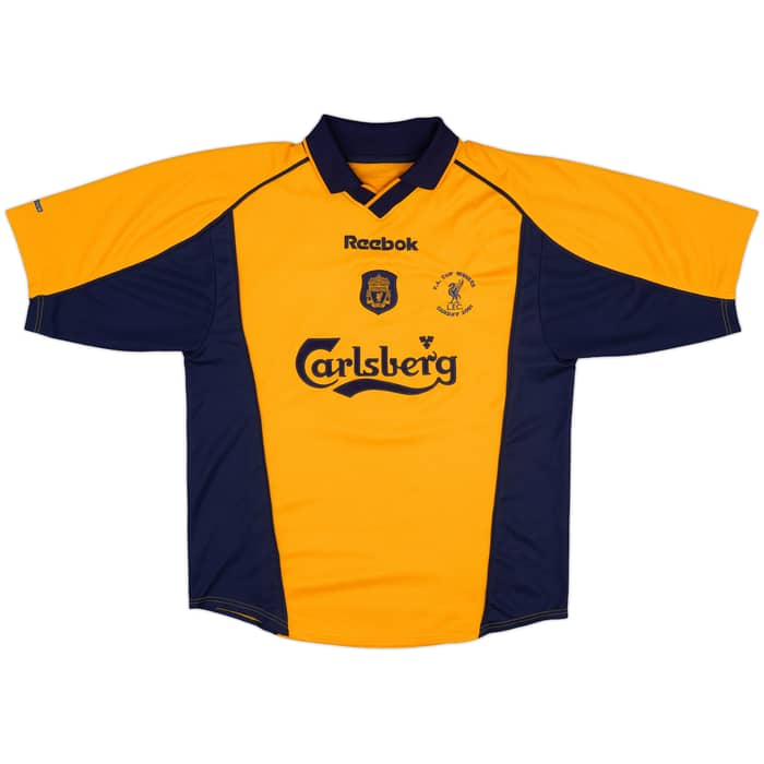 2000-02 Liverpool Away Shirt Heskey #8 - 8/10 - (M)