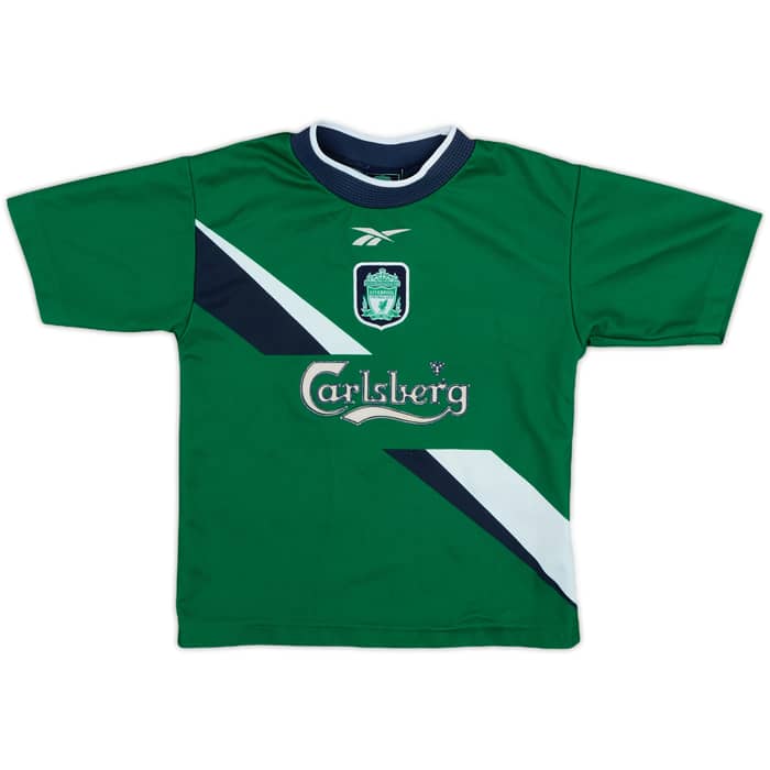 1999-00 Liverpool Away Shirt - 9/10 - (4-5 Years)