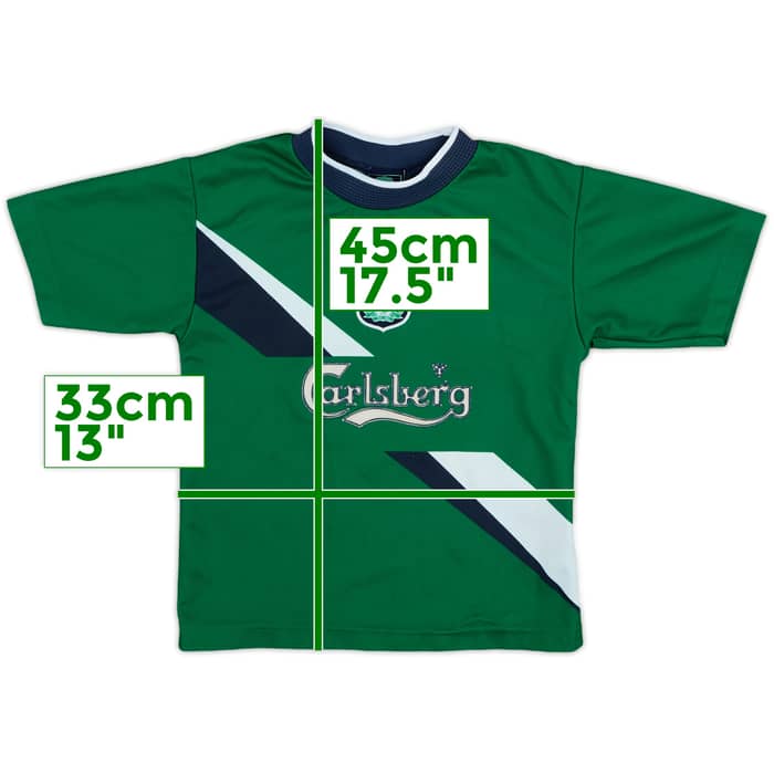 1999-00 Liverpool Away Shirt - 9/10 - (4-5 Years)