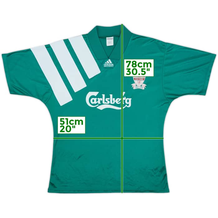 1992-93 Liverpool Centenary Away Shirt - 6/10 - (L)