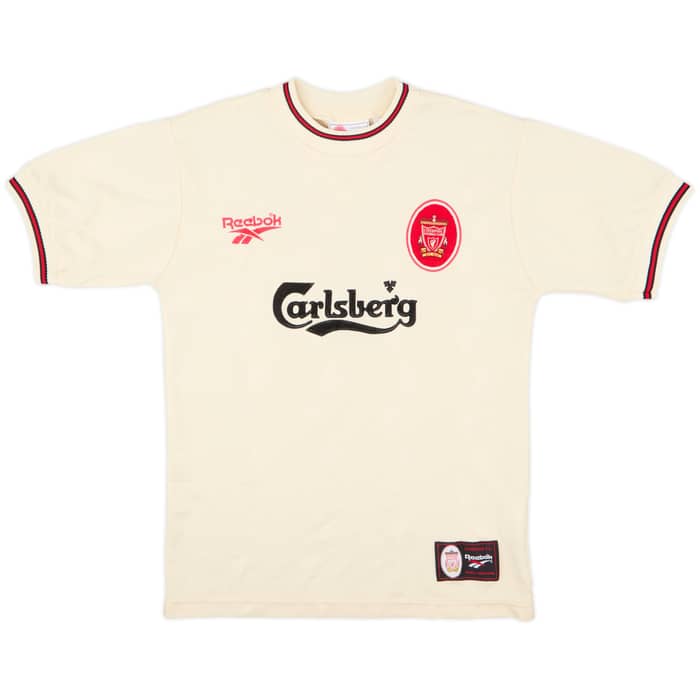 1996-97 Liverpool Away Shirt - 8/10 - (Y)