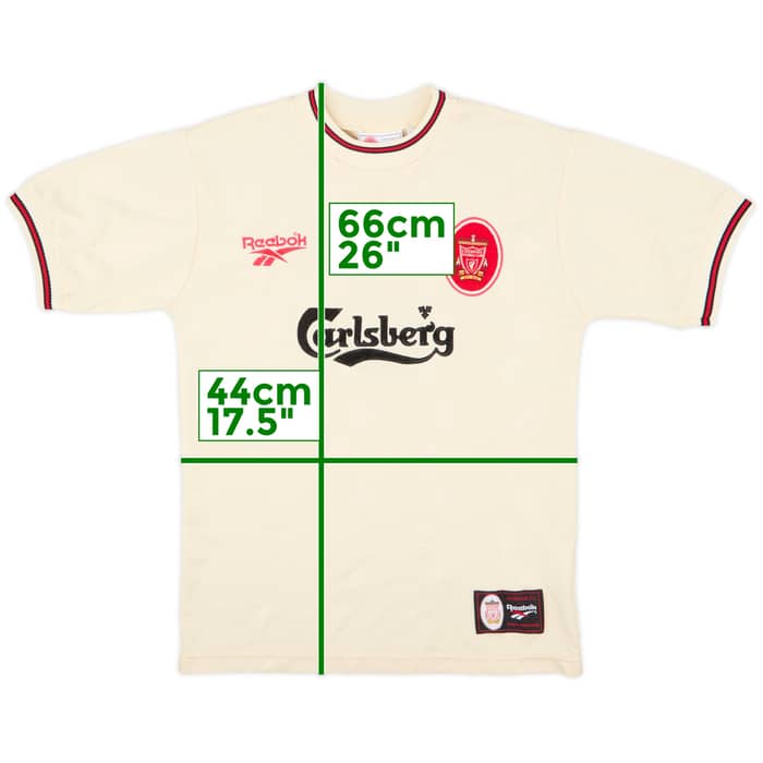 1996-97 Liverpool Away Shirt - 8/10 - (Y)