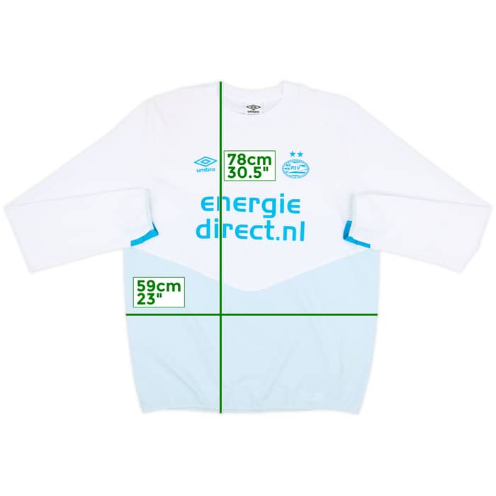 2018-19 PSV Umbro Training L/S Shirt - 7/10 - (L)