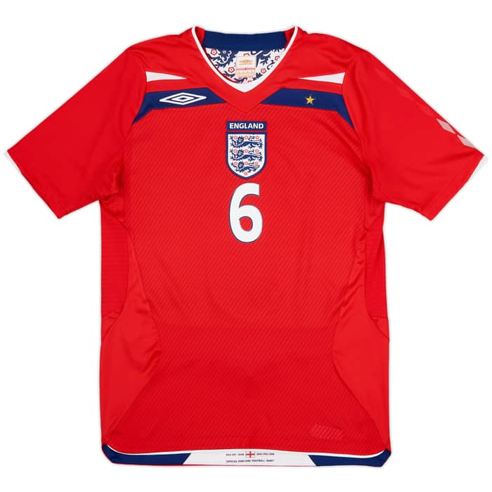 2008-10 England Away Shirt Terry #6 - 8/10 - (S)