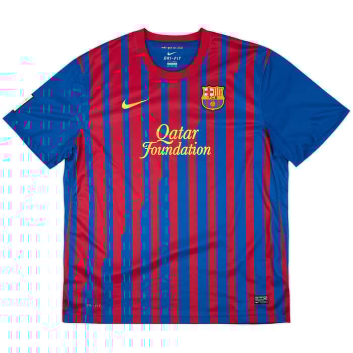 2011-12 Barcelona Home Shirt Messi #10 - 9/10 - (XXL)