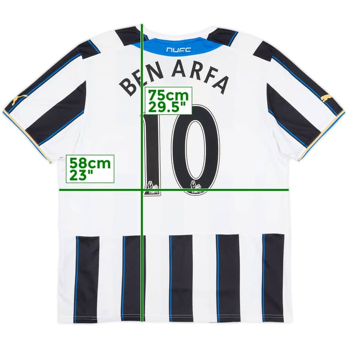 2013-14 Newcastle Home Shirt Ben Arfa #10 - 6/10 - (L)