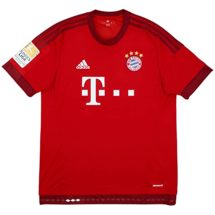 2015-16 Bayern Munich Home Shirt Alaba #27 - 10/10 - (L)