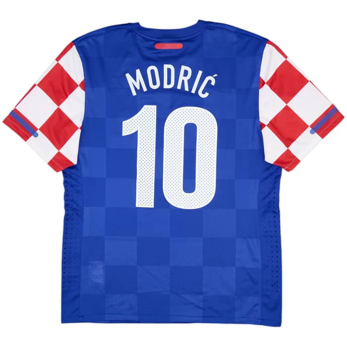 2010-12 Croatia Player Issue Away Shirt Modric #10 - 9/10 - (XL)