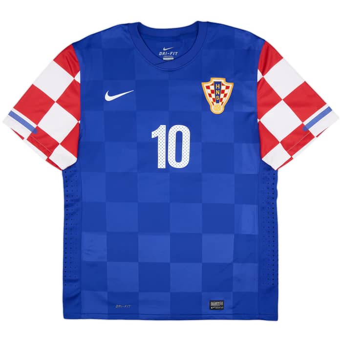 2010-12 Croatia Player Issue Away Shirt Modric #10 - 9/10 - (XL)
