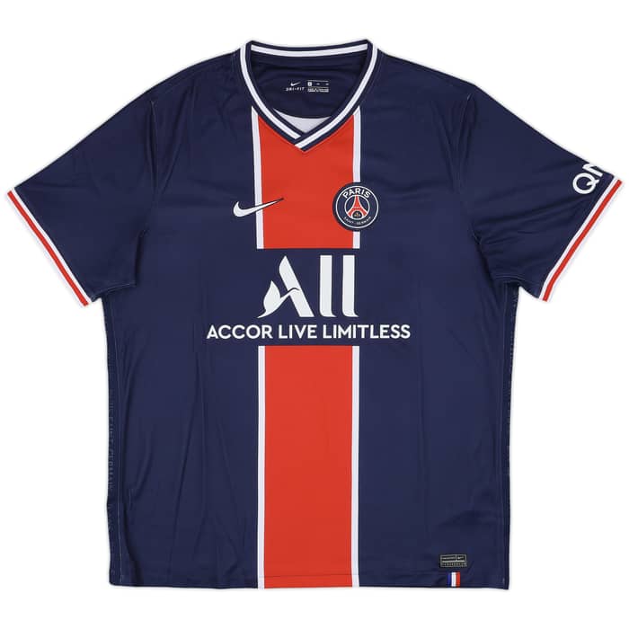 2020-21 Paris Saint-Germain Home Shirt - 9/10 - (XL)