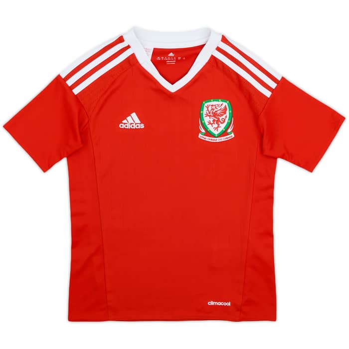 2016-17 Wales Home Shirt - 10/10 - (S.Boys)
