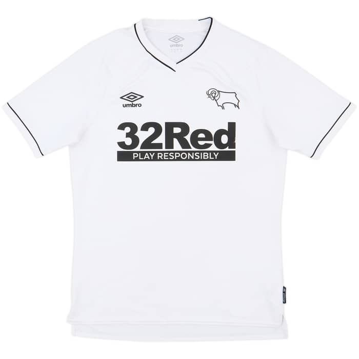 2020-21 Derby County Home Shirt - 7/10 - (M)