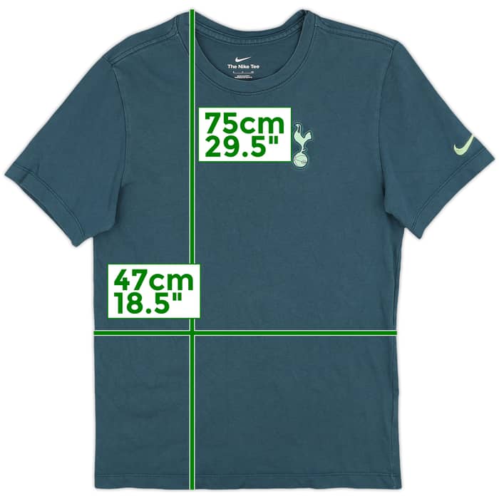 2021-22 Tottenham Nike Cotton Tee - 9/10 - (S)