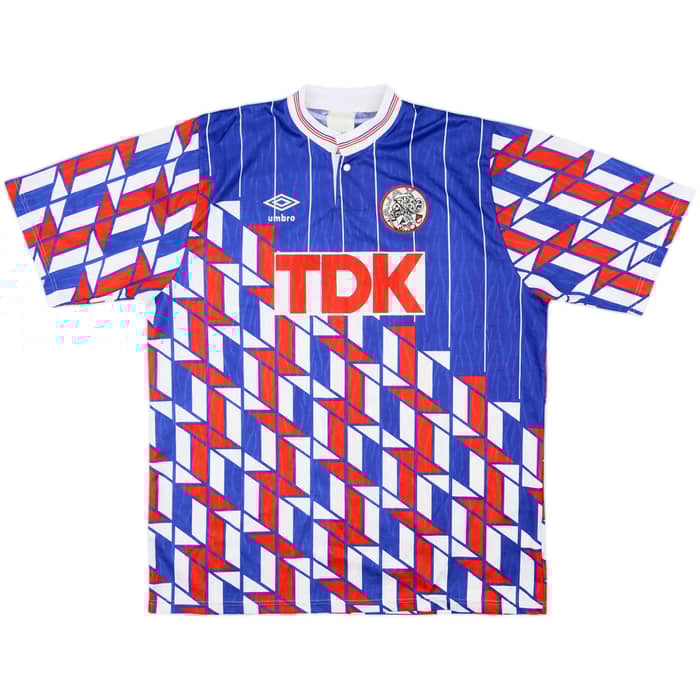1989-90 Ajax Away Shirt - 10/10 - (L)