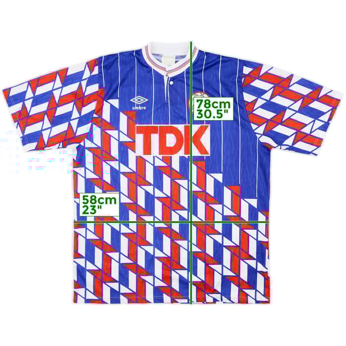 1989-90 Ajax Away Shirt - 10/10 - (L)