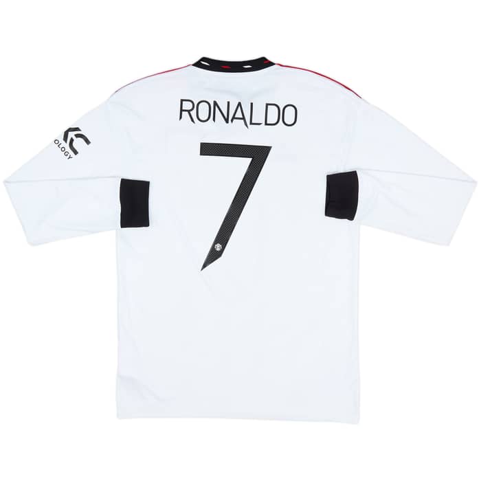 2022-23 Manchester United Away L/S Shirt Ronaldo #7 - 9/10 - (M)