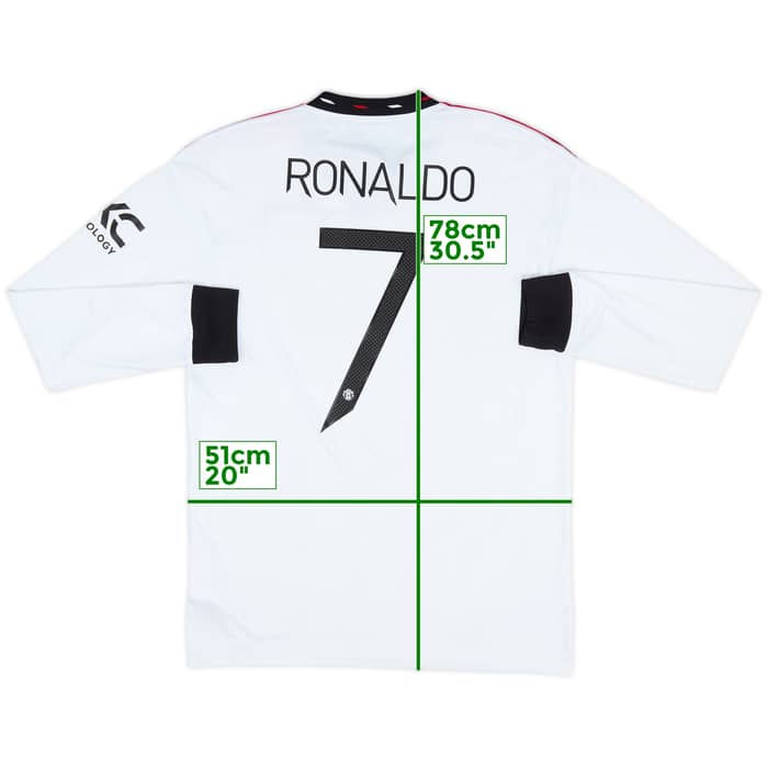 2022-23 Manchester United Away L/S Shirt Ronaldo #7 - 9/10 - (M)