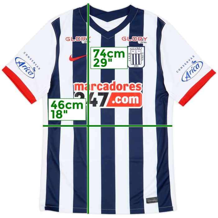 2022 Alianza Lima Home Shirt - 9/10 - (S)