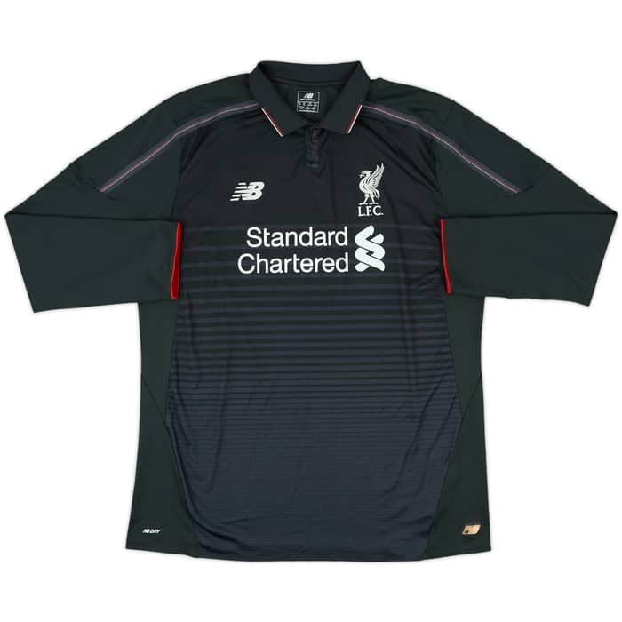 2015-16 Liverpool Third L/S Shirt Sturridge #15 - 8/10 - (XXL)