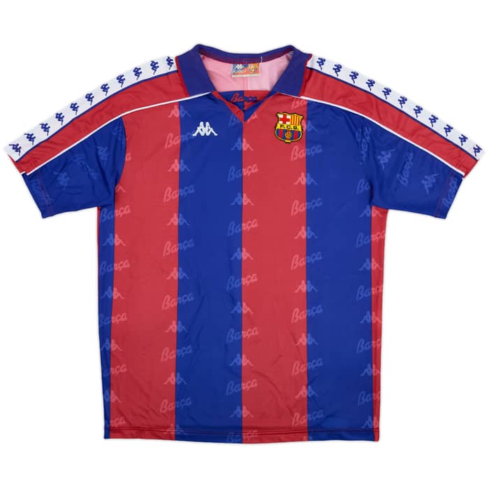 1992-95 Barcelona Home Shirt - 7/10 - (XL)