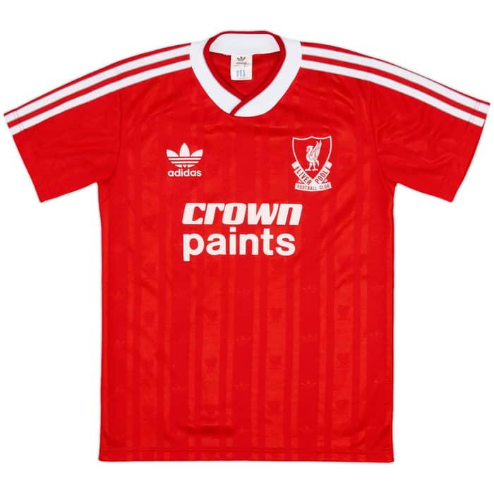 1987-88 Liverpool Home Shirt - 9/10 - (S)