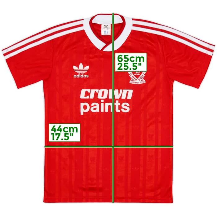 1987-88 Liverpool Home Shirt - 9/10 - (S)
