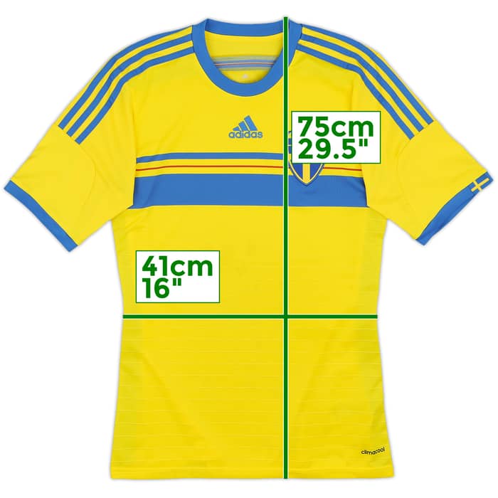 2014-15 Sweden Home Shirt - 5/10 - (S)