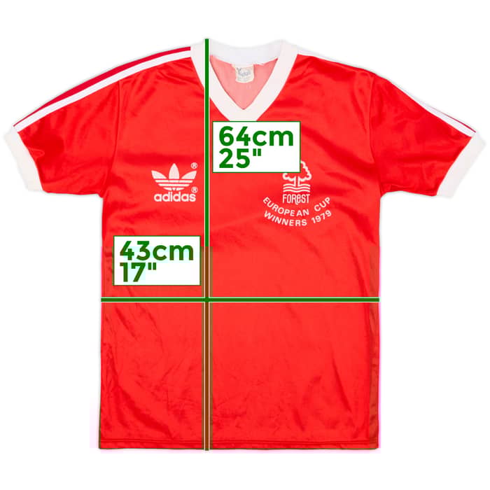 1980-81 Nottingham Forest Home Shirt - 9/10 - (S)