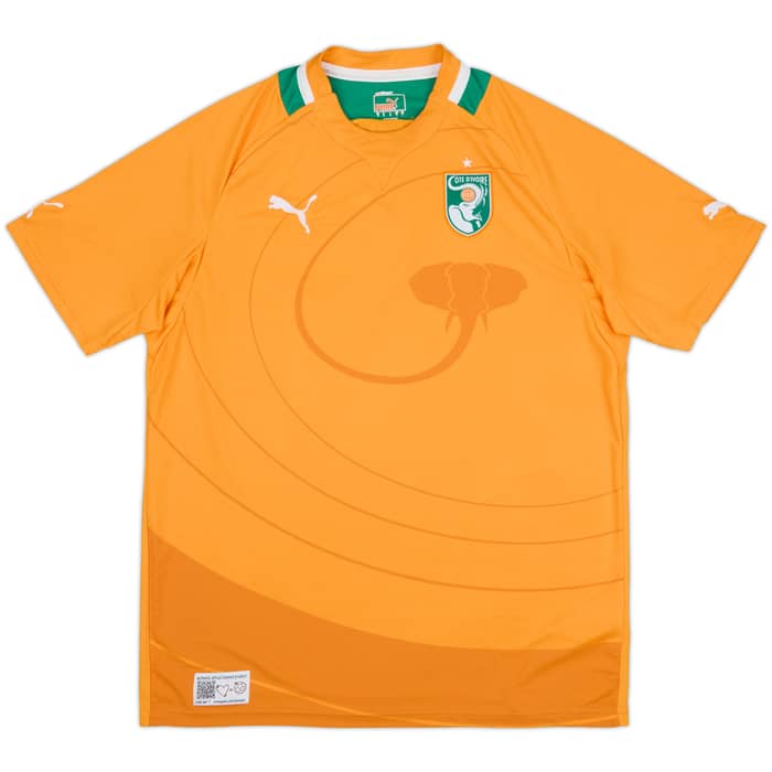 2010-11 Ivory Coast Home Shirt - 9/10 - (L)