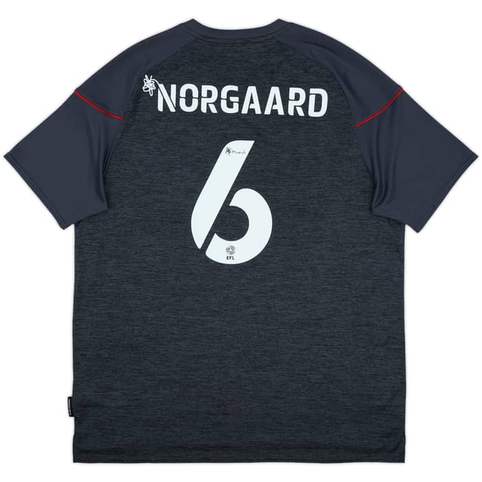 2020-21 Brentford Away Shirt Norgaard #6 - 10/10 - (XXL)