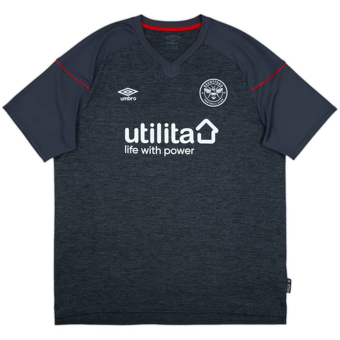 2020-21 Brentford Away Shirt Norgaard #6 - 10/10 - (XXL)