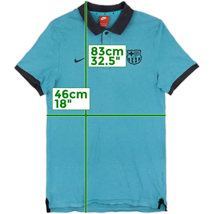 2016-17 Barcelona Nike Polo Shirt - 7/10 - (M)