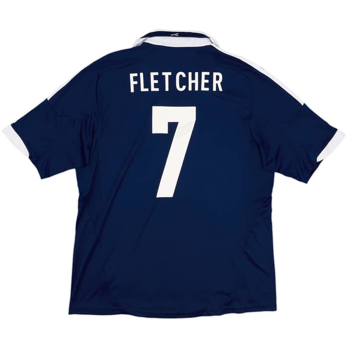 2011-13 Scotland Home Shirt Fletcher #7 - 6/10 - (XL)