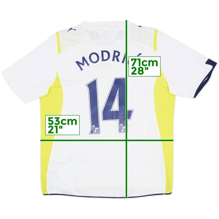 2009-10 Tottenham Home Shirt Modric #14 - 7/10 - (M)