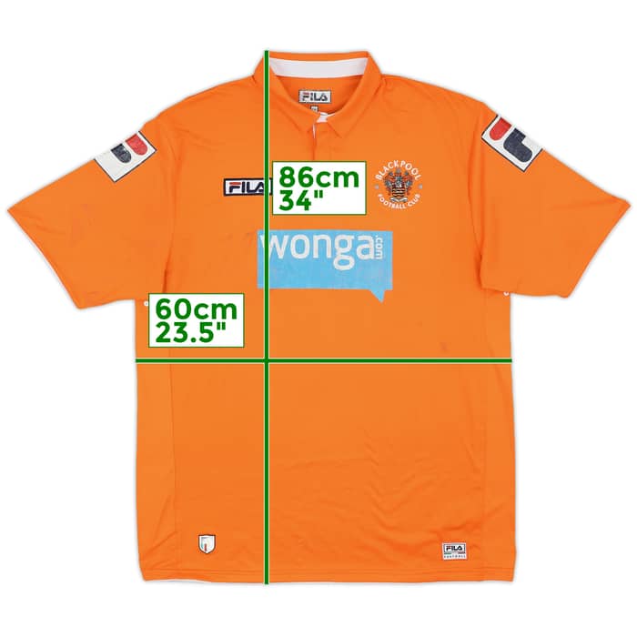 2011-13 Blackpool Home Shirt - 4/10 - (XXL)