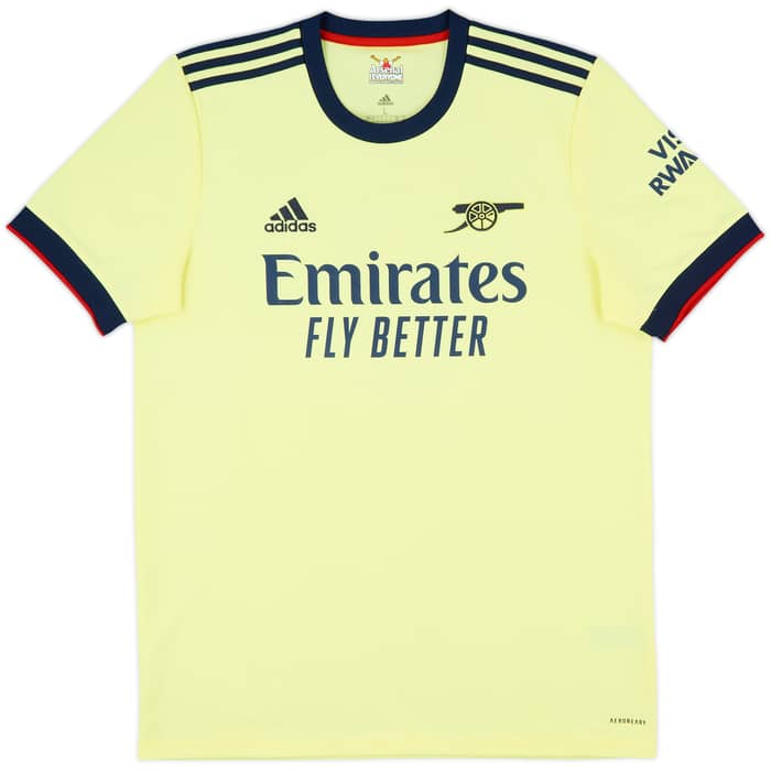 2021-22 Arsenal Away Shirt Odegaard #8 - 8/10 - (L)